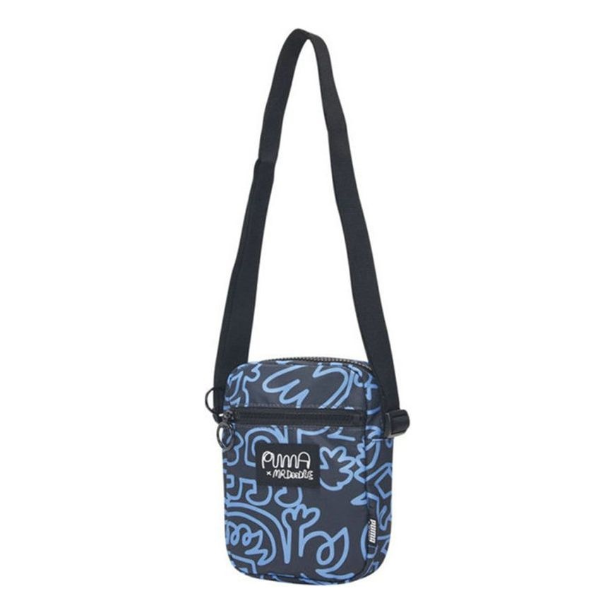 Puma X Mr. Doodle Portable Bag 'blue'