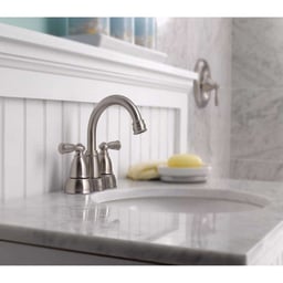 Banbury Two-handle Centerset Bathroom Sink Faucet - Moen