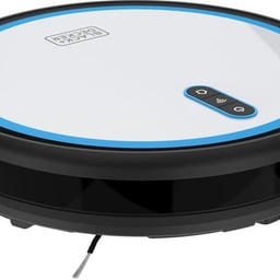 Black+decker Roboseries Robot Vacuum, Silver - Black & Decker