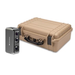 Seal Lite 3d Scanner With Weatherproof Tan Hard Case With 18 X 14 X 7-inch Customizable Foam Bundle - 3DMakerPro